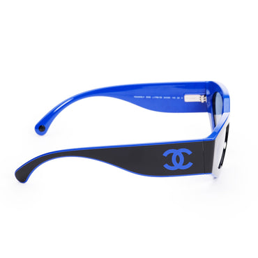 Cc Pop Sunglasses - Black/Blue+Light Blue