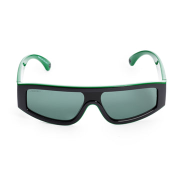 Cc Pop Sunglasses - Black/Green+Green