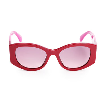 Two-Tone Cc Sunglasses - Red / Pink + Pink