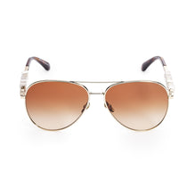 Chanel Jewel Sunglasses - Gold + Brown