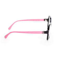 Two-Tone Cc Optical Eyewear - Black +Transparent
