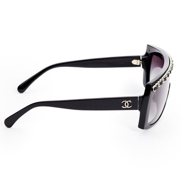 Collector Chain Sunglasses - Black/Grey