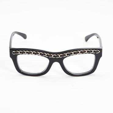 Collector Chain Optical Eyewear - Black/Transparent
