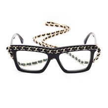 Collector Chain Optical Eyewear - Black/Transparent