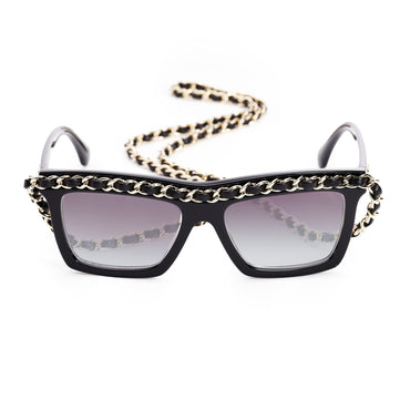 Collector Chain Sunglasses - Black/Grey