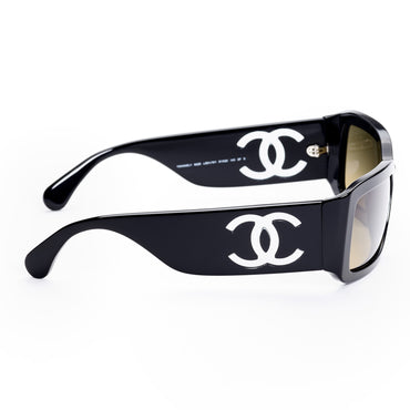 Cc Lights Sunglasses - Black + Grey/Brown
