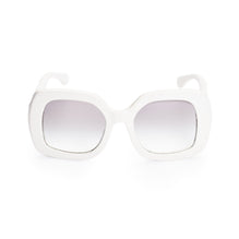 Lady Tweed Sunglasses - Off White + Light Grey