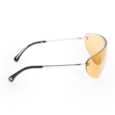 Urban Cc Sunglasses - Silver + Gold Yellow