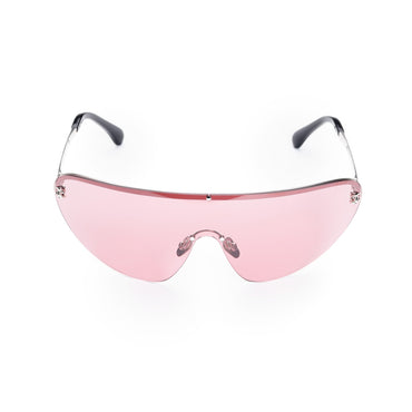 Urban Cc Sunglasses - Silver + Dark Pink