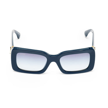 Jewel Tweed Sunglasses - Blue Grey + Blue