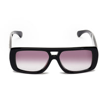 Movie Strass Sunglasses - Black + Grey