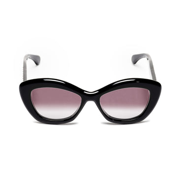 Movie Strass Sunglasses - Black + Grey
