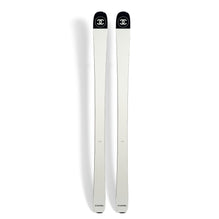 Bois/Fibre De Verre Skis - White/Black