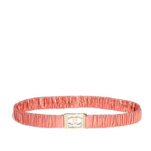 Lambskin/Mshlg Leather Woman Belt - Pink