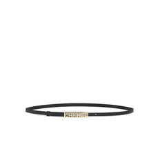 Calfskin/Mshlg/Mr Leather Woman Belt - Black