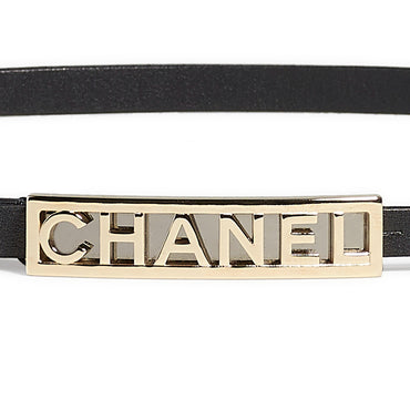 Calfskin/Mshlg/Mr Leather Woman Belt - Black