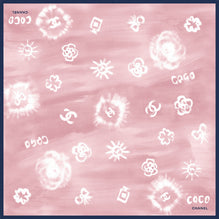 Silk Twill Square Scarf - Pink