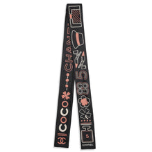 Silk Twill Slim Bandeau - Bck/Lt Brown/Ecru