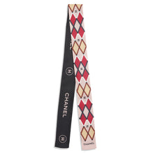 Silk Twill Slim Bandeau - Bei/D Red/L Ye/Bk