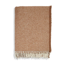 Cashmere Travelling Rug - Brown/White