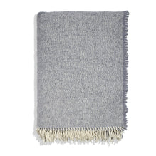 Cashmere Travelling Rug - Grey/White