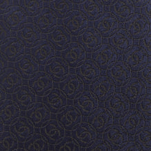 Silk Jacquard Man Tie - Navy