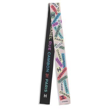 Silk Twill Slim Bandeau - Lht Pink/Multico