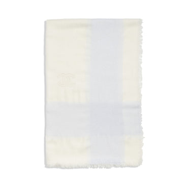 Cashmere/Cotton/Silk Stole - Ivory
