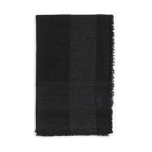 Cashmere/Cotton/Silk Stole - Black