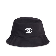 Cotton Cloche Hat - Black