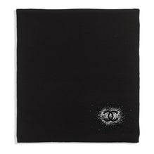 Cashmere/Cotton Scarf - Black