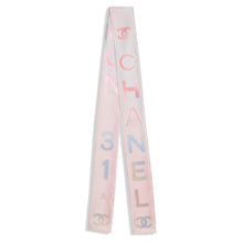Silk Jacquard Twill Slim Bandeau - Lilac/Multicolor