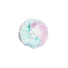 Silk Pongee Brooch - Blue/Green/Lilac