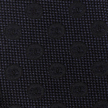 Silk Jacquard Man Tie - Navy