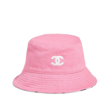 Cotton Cloche Hat - Pink