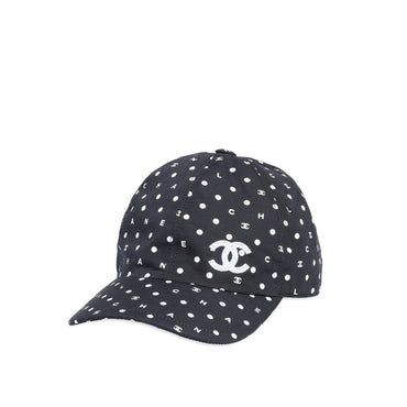 Cotton Cap - Black/White