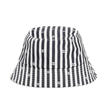 Polyamide Cloche Hat - Black/White