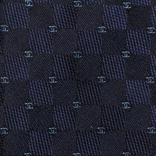 Jacquard Silk Man Tie - Navy Blue