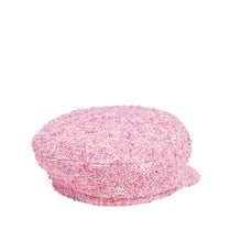 Tweed Fantaisie Cap - Pink/Ecru
