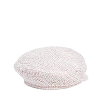 Tweed Fantaisie Cap - Ecru/Lht Pink
