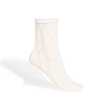 Polyamid/Elastane Socks - White