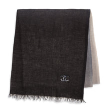 Cashmere/Silk Stole - Black/Grey/Beige
