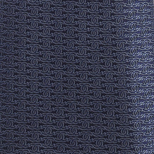 Silk Jacquard Man Tie - Dark Blue