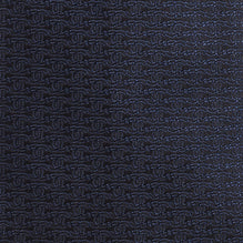 Silk Jacquard Man Tie - Navy