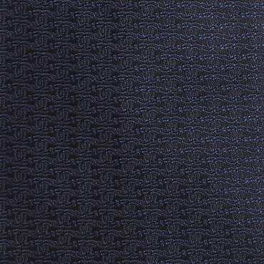 Silk Jacquard Man Tie - Navy