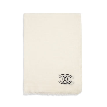 Cashmere Stole - Ivory