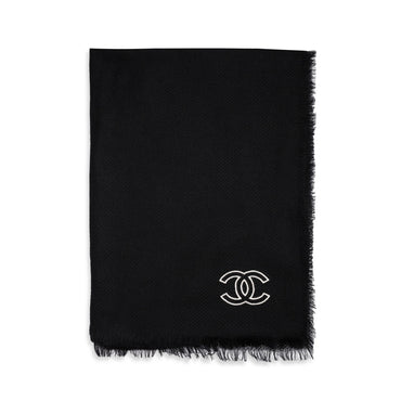 Cashmere Stole - Black