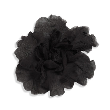 Organza Brooch - Black