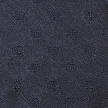 Silk Jacquard Man Tie - Navy