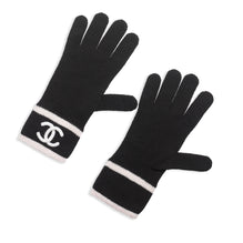 Cashmere/Polyamide Gloves - Bck/Lht Pink/Whi